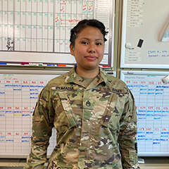 Staff Sgt. Nathaly Eumana Candia